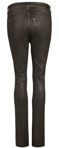 Best Mac housut Dream Skinny Zip D097 Grey coated wash