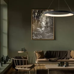 Sale Mantra Niseko riippuvalaisin Ø 65 cm kaukosäätimellä musta