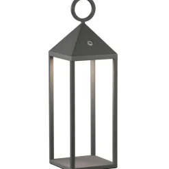 Mantra pöytävalaisin Astún grafiitin harmaa