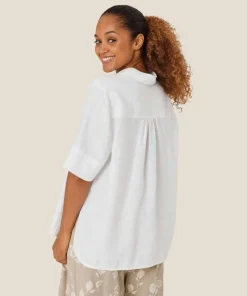 Sale Masai pellavapusero Malmus White