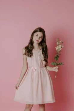 Best Mingnelin mekko 4284 084 Persikkainen roosa