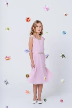 New Mingnelin mekko 2511 Vaaleanpunainen