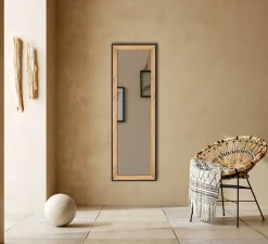 peili Branda 50 x 150 cm tammi/musta*Mirrors and More Online