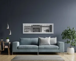 Best Mirrors and More peili Farina 50 x 150 cm kromi