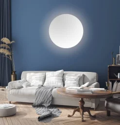 peili Franzi Ø60 cm LED-valolla*Mirrors and More Outlet