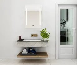 peili Ilonka LED-valolla 50 x 70 cm peilila*Mirrors and More Best