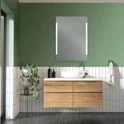 Clearance Mirrors and More peili Lucy LED-valolla 50 x 70 cm peililasi