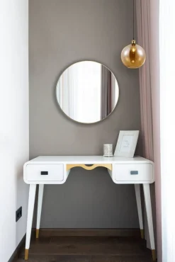 Hot Mirrors and More peili Mila Ø50 cm kulta