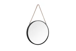 peili Taira Ø40 cm musta narulla*Mirrors and More Clearance