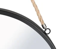 peili Taira Ø40 cm musta narulla*Mirrors and More Clearance