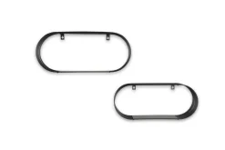 seinähyllysetti Joyce 2-pack musta*Mirrors and More Best