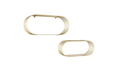 Hot Mirrors and More seinähyllysetti Joyce 2-pack kulta