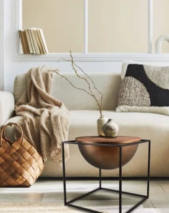 Online Mirrors and More sivupöytä Celli 43 x 51 cm musta