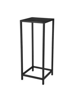 Online Mirrors and More sivupöytä Veronika 25x25x60 cm musta