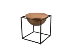 sivupöytä Celli 53 x 55 cm musta*Mirrors and More Sale