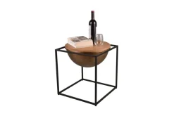 sivupöytä Celli 53 x 55 cm musta*Mirrors and More Sale