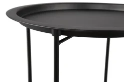 Discount Mirrors and More sivupöytä Carolina 43 x 51 cm musta