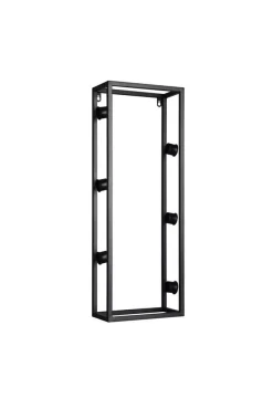 viinipulloteline Annabell 25 x 70 cm musta*Mirrors and More Sale