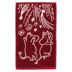 Hot Moomin Arabia käsipyyhe 30x50 cm Juhlan Aika GOTS