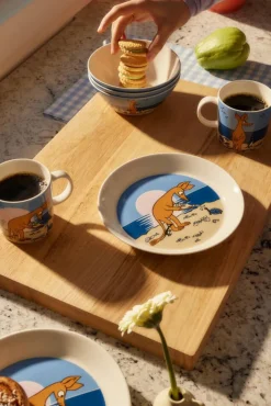 Best Moomin Arabia lautanen Ø 19 cm Nipsu rannalla