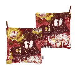 Hot Moomin Arabia patalappu 22x22 cm Juhlan Aika 2 kpl