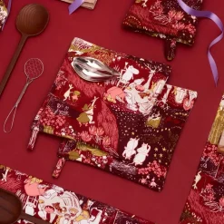 Hot Moomin Arabia patalappu 22x22 cm Juhlan Aika 2 kpl