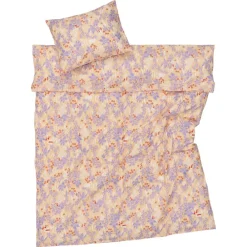 Arabia pussilakanasetti 150x210 cm Lilja beige*Moomin New
