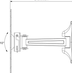 Discount Mount Massive TV-seinäteline MNT 104