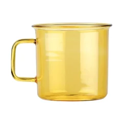 Hot Muurla lasimuki keltainen 3,5 dl