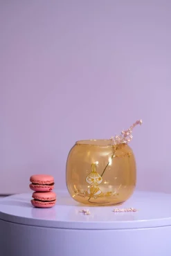 Muumi kynttilälyhty Pikku Myy keltainen 9,5 cm*Muurla New