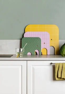 Hot Muurla norsu Chop&Serve -lauta L keltainen