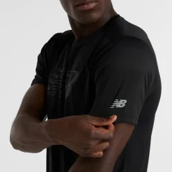 New New Balance t-paita Sport Essentials Printed Black