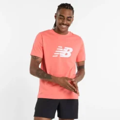 Sale New Balance t-paita Sport Linear Graphic DRIFT RED