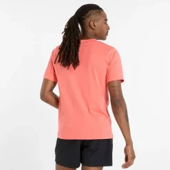 Sale New Balance t-paita Sport Linear Graphic DRIFT RED