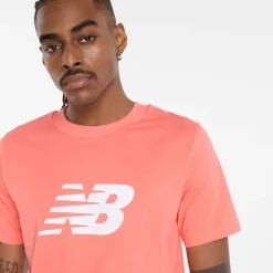 Sale New Balance t-paita Sport Linear Graphic DRIFT RED