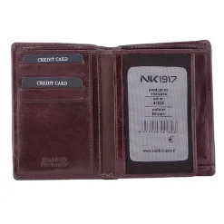 nahkalompakko 1003/414 Ruskea*NK1917 Clearance