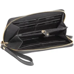 NK1917 nahkalompakko Musta