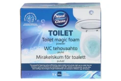 WC-tehovaahtojauhe 5 annospussia*Nord Clean Hot
