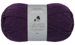 Sale Novita 7 Veljestä lanka 100 g krookus 777