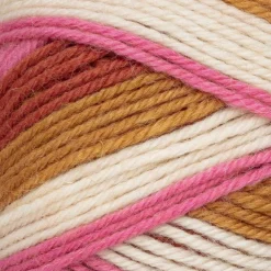 7 Veljestä Raita lanka Jättiraita 150g 8271 ilta-auri*Novita Sale