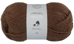 Outlet Novita Isoveli lanka 100 g 673 kaarna