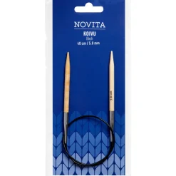 pyöröpuikot 40 cm koivu 5.0*Novita Outlet