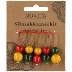 Clearance Novita silmukkamerkit puuta