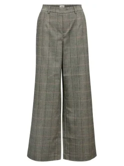 Hot Object housut Objlisa Wide AOP Black humus tannin