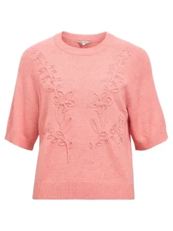 New Object neule Objlaney Rubin SS Lantana melange