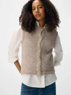 Hot Object neuleliivi Objsaggia Vest Humus melange