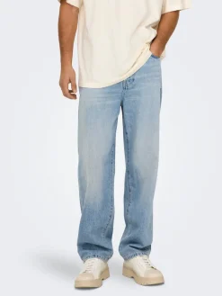Best Only & Sons farkut Onsfade Loose LB 2330 Light Blue Denim