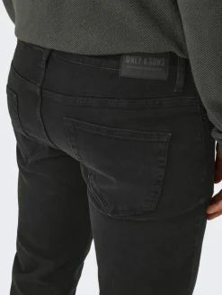 Sale Only & Sons farkut Onsweft Black denim