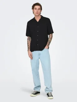 Hot Only & Sons paita Onsdash Life Reg Black