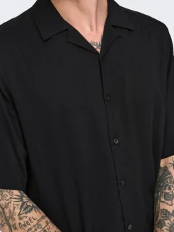 Hot Only & Sons paita Onsdash Life Reg Black